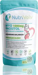 Myo Inositol 1000mg with Folate & Chromium Supplements for Female Support | 120