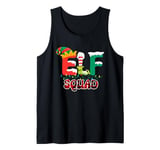 Elf Squad Christmas Matching Xmas Pajamas Men Women Kids Tank Top