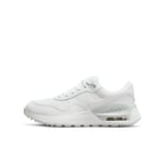 Nike Garçon Nike Air Max Systm Sneaker, White White Pure Platinum, 40 EU