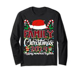 Family Christmas 2024 Matching Squad Santa Women Men Kids Long Sleeve T-Shirt