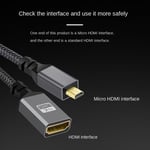 1080P Micro Hdmi To Hdmi Male-to-Female Micro Hdmi Cable  Tablet