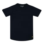 Lyle & Scott Boys Boy's And 2 Pack Lounge T-Shirts in Navy Cotton - Size 7-8Y