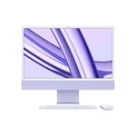 iMac 24" M3 10GPU 512GB SSD - Lilla