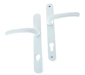 Yale P-yshmk3ll-wh en PVC non plastifié MK3 Poignée de porte de sécurité, Blanc