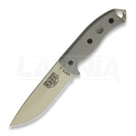 ESEE Model 5, desert tan/OD green, black kydex sheath ES5PDT