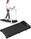 Tapis De Marche Portable - Bigzzia - Walking Pad 1-8 Km/H, 2.5hp - Avec Télécommande Et Écran Lcd - Noir