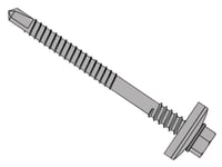 Forgefix Techfast Composite Panels To Steel Hex Screw No.3 Tip 5.5 X 105Mm Box 1