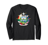 TEXAS STATE SEAL REVERSE SIDE FLAG Long Sleeve T-Shirt