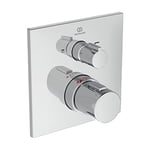 Ideal Standard - Ceratherm C100 Mélangeur thermostatique encastré individuel avec inverseur pour baignoire/douche