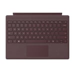 Microsoft Surface Pro Signature Type Cover Swiss Keyboard - Burgundy - FFP-00049