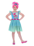 Smiffys 81055 Trolls Band Together Poppy Costume, Girls, Blue  Green, M-Age 7-9