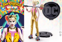 Noble Collection - Dc - Bendyfigs - Harley Quinn With Mallet (birds Of Prey)