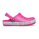 Crocs Unisex Kids Bayaband T Clog, Electric Pink Petal Pink, 7 UK