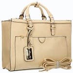 SwankySwans Laura, Sac de Travail Femme, Beige, Taille Unique