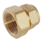 SOMATHERM FOR YOU, Raccord à compression femelle 20/27 pour tube PER Ø25 - Installation rapide et fiable - Normé ACS - Pression max 10 bars - Température de 5°C à 90°C - Jaune