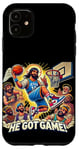 Coque pour iPhone 11 Ballin with the Messiah Rejoignez la communauté Jesus Basketball