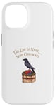 Coque pour iPhone 14 Funny The End is near, Send Chocolate Design