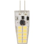 10 PièCes G4 LED Ampoule AC / DC12V-24V 3W LumièRe 20LED 360 Faisceau D'Angle de 2835SMD Remplacer la Lampe HalogèNe 30W, Blanc Froid