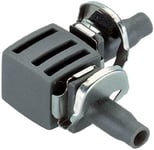 Gardena Système Micro-Drip L-piece 4,6 mm (3/16 Pouce): Connecteur de tuyau pour la direction Changements du tube de distribution (N ° 1348, 1350), 10 pcs. (8381-20)