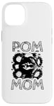 Coque pour iPhone 14 Plus Pom Mom Tournesols Poméraniens Poméraniens Pom Dog