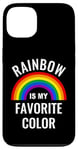 Coque pour iPhone 13 Arc-en-ciel LGBTQ Pride Gay Lesbian Rainbow favorite color