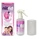 Nitrid All-In-One Head Lice Treatment Spray & Comb, 100% Effective, Kills Nits &