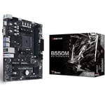 Carte Mère AMD AM4 B550 Ryzen 3 5 7 9 Micro-Atx Matx M.2 Pcie 4.0 Gaming