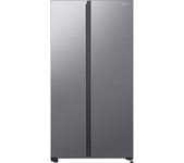 SAMSUNG SpaceMax RS62DG5003S9EU American-Style Smart Fridge Freezer - Silver, Silver/Grey