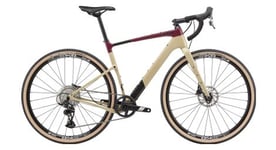 Gravel bike cannondale topstone carbon sram apex xplr 12v 700 mm beige   produit reconditionne