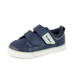 Kickers Tovni Twin Zigzag Shoes, Navy, 12 UK Child