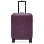 Sac K-Way  Petite valise trolley bleu violet