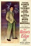 THE RAZOR'S EDGE FILM Rlte - POSTER HQ 50x70cm d'une AFFICHE CINéMA