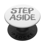 Pour les gens drôles, citation en deux mots de Step Aside PopSockets PopGrip Adhésif