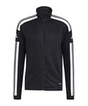 adidas Mens Tracksuit Jacket Squadra 21 Training Track Top, Black/White, GK9546, Size XLT2