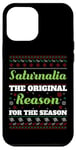 Coque pour iPhone 12 Pro Max Saturnales : la raison originale de la saison - Un Noël laid