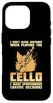 iPhone 16 Pro Cello Instrument Funny Playing Musical Lesson Case