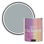 Rust-Oleum Grey Heat Resistant Radiator Paint in Gloss Finish - Mineral Grey 750ml