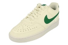 Nike Womens Court Vision Lo NN Cream Trainers - White - Size UK 4