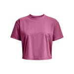 Under Armour Womenss UA Meridian T-Shirt in Pink - Size UK 12-14 (Womens)