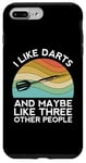 iPhone 7 Plus/8 Plus I Like Darts Cricket Dart 501 Beer Retro Funny Throwing Game Case