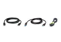 ATEN 2M USB DisplayPort KVM Cable  (2L-7D02UDPX3)