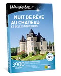 Wonderbox – Coffret cadeau - NUIT DE RÊVE AU CHÂTEAU ET BELLES DEMEURES – 3900 séjours en châteaux, manoirs, prieuré, maisons de maîtres, demeures de charme pour 2 personnes