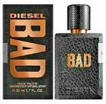 DIESEL BAD Eau de Toilette 50ml EDT Spray - Brand New