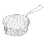 KitchenCraft KCBASKET8 Wire Deep Fryer Basket, Metal, 18.5 cm (to Fit 20 cm Chip Pan), Silver