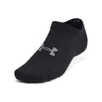 Under Armour Unisex UA Essential No Show 6pk, Breathable Ankle Socks, Comfortable Trainer Socks, Unisex Compression Socks with Anti-Odour Technology