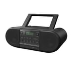 Panasonic RX-D550 Portable Stereo CD System - Black - 12 Month Warranty.