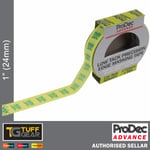 1" ProDec Advance Low Tack Precision Edge Masking Tape 50 Metre Roll Sharp Lines