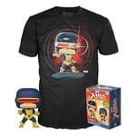 Marvel 80th First Apparence X-Men Cyclops + T-Shirt M Pop & Tee Figurine