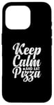 iPhone 16 Pro Keep Calm and eat Pizza Italian Case