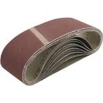 Courroies de PonçAge 3 x 21 Pouces Bande Abrasive à Oxyde D'Aluminium 240 Grains Papier Abrasif Qualite SupERieure pour Ponceuse Bande Portable